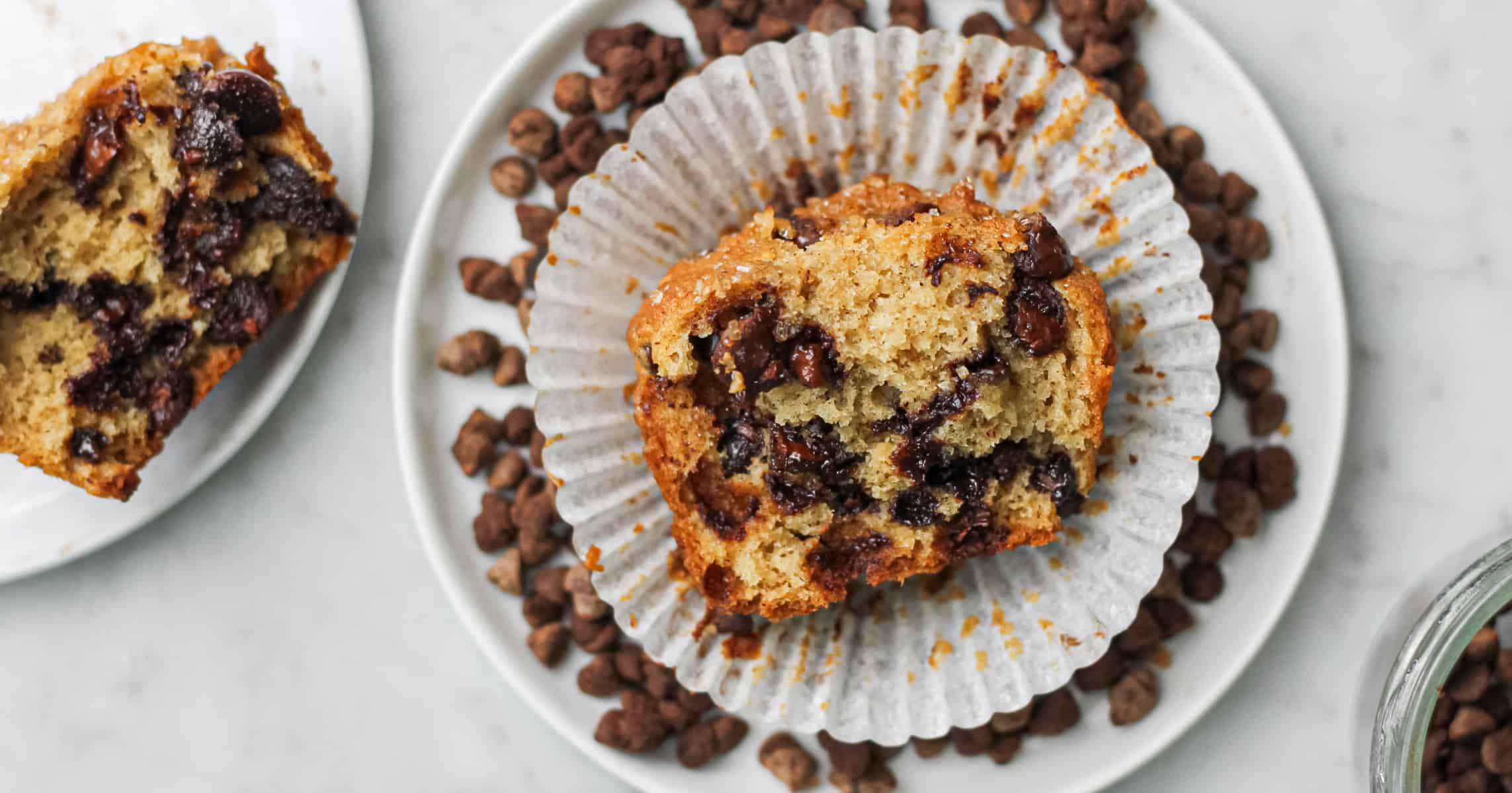 Get Bakery-Style Muffin Tops with Small Batch Double Chocolate Muffins